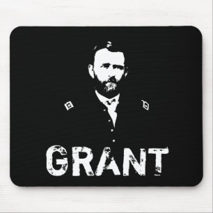 Tapis De Souris Grant -- Noir et blanc