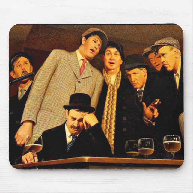 Tapis De Souris Grant Wood - Ballade Sentimentale (Devant)