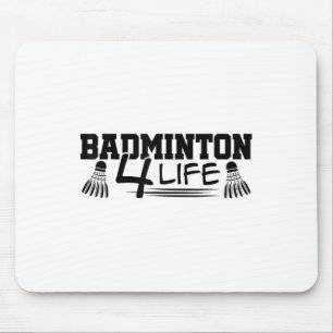 Tapis De Souris Graphique Badminton 4 Life Joueur de Badminton Vol