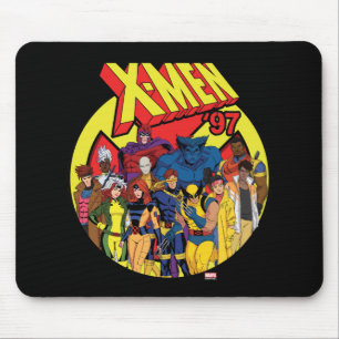 Tapis De Souris Graphique de groupe de caractères X-Men '97