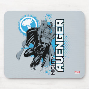 Tapis De Souris Graphique de personnage de Mighty Avenger