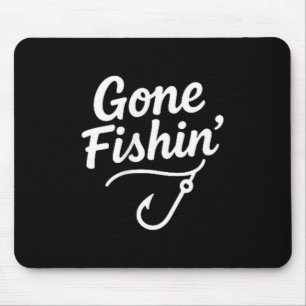 Tapis De Souris Graphique de poche de pêche à la bobine réelle pou