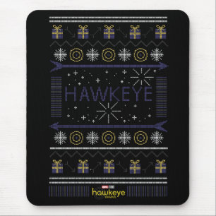 Tapis De Souris Graphique de vacances hiques Hawkeye