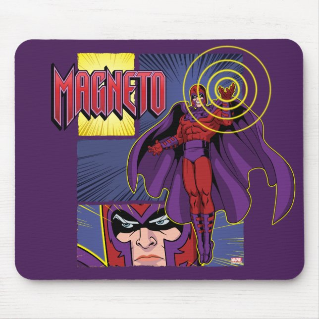 Tapis De Souris Graphique du panneau de caractères Magneto (Devant)