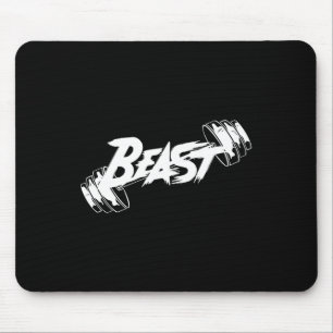 Tapis De Souris Graphique Motivation de performance de la bête
