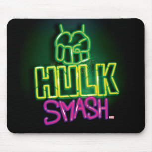 Tapis De Souris Graphique néon Hulk Smash