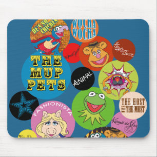 Tapis De Souris Graphisme circulaire des Muppets