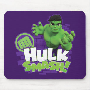 Tapis De Souris Graphisme de personnage HULK SMASH!