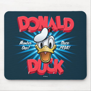Tapis De Souris Graphisme Rétro Hérité de Donald Duck