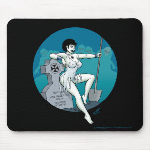 Tapis de souris Grave Girl