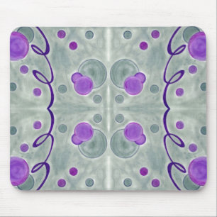 Tapis De Souris Gray Globes Blanket Mousepad