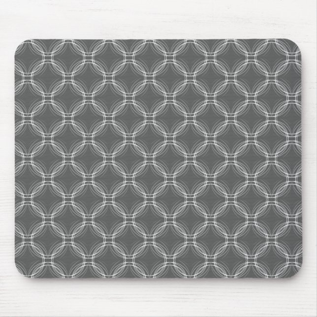 Tapis De Souris Gray Uptown Elegance Mousepad (Devant)