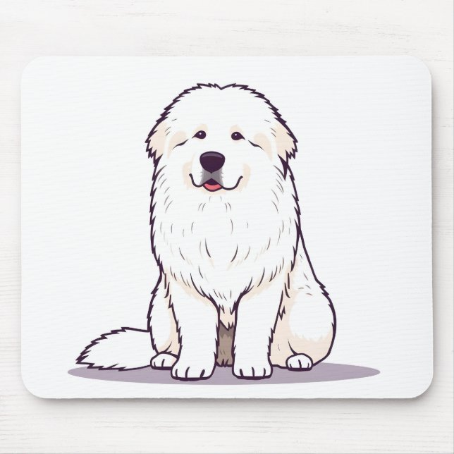 Tapis De Souris Great Pyrenees (Devant)