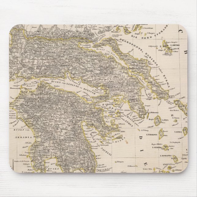 Tapis De Souris Grèce (Devant)