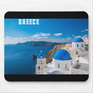 Tapis De Souris Grèce bleue