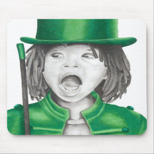 Tapis De Souris Green_Boy_1 Mousepads