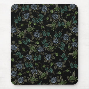 Tapis De Souris Green Earth Flowers