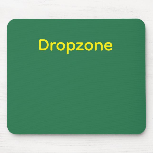 Tapis De Souris Green Mousepad (Devant)