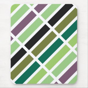 Tapis De Souris Green purple Black Hues