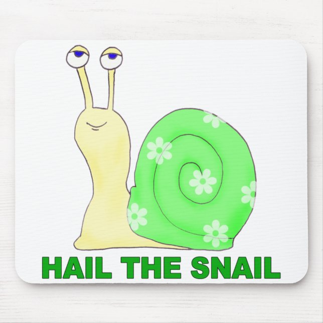 Tapis De Souris Grêlez l'escargot (Devant)