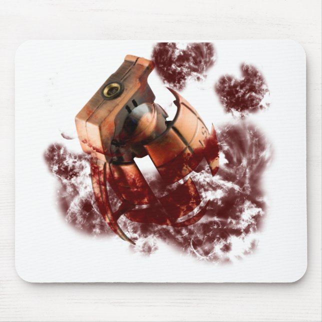 Tapis De Souris Grenade Mousepad (Devant)