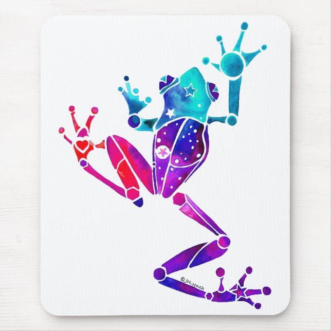 Tapis De Souris Grenouille d'arbre Mousepad (Devant)