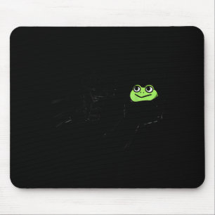 Tapis De Souris Grenouille malhonnête Mème de grenouille drôle Se