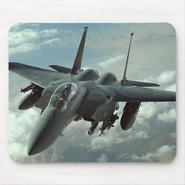 Tapis De Souris Grève Eagle Mousepad de F-15E (Devant)