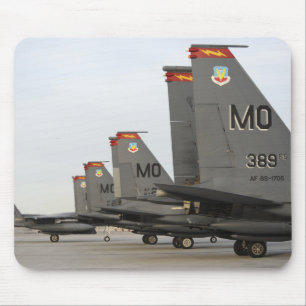 Tapis De Souris Grève Eagles de l'Armée de l'Air d'USA F-15E