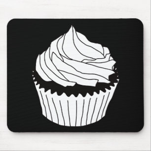 Tapis De Souris gribouillages de cupcake