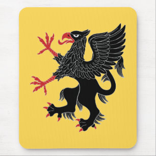Tapis De Souris Griffin Rampant Sable
