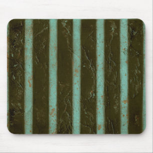 Tapis De Souris Grille contemporaine d'air de turquoise