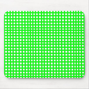 Tapis De Souris Grille de maillage carré vert
