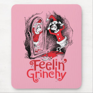 Tapis De Souris Grille   Sentiment Grinchy