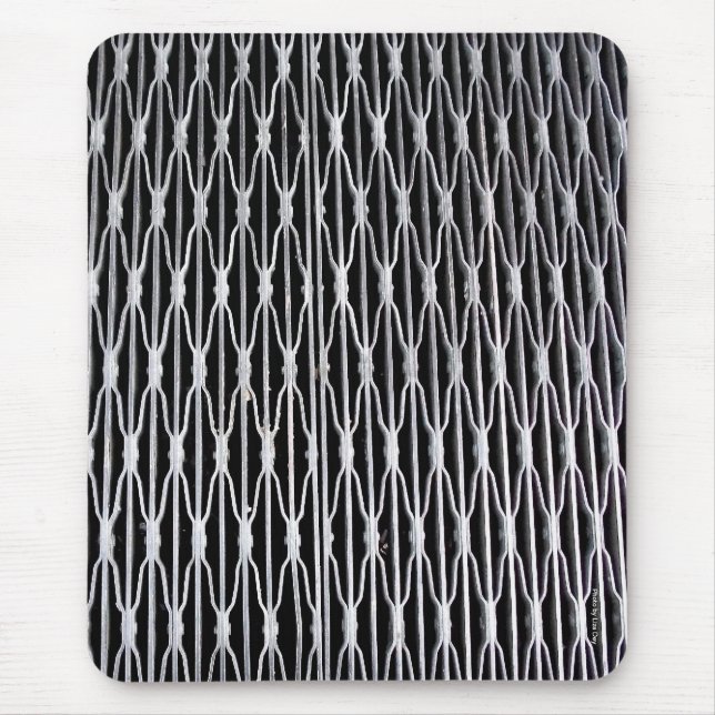 Tapis De Souris Grillwork Mousepad Abstrait (Devant)