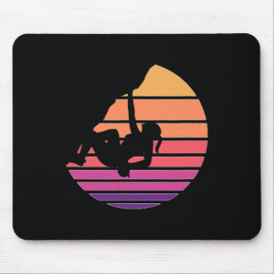 Tapis De Souris Grimpe Comme Une Fille, Drôle D'escalade