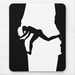 Tapis De Souris Grimpeur de roche Bouldering Mousepad