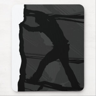 Tapis De Souris Grimpeur de roche Bouldering Mousepad