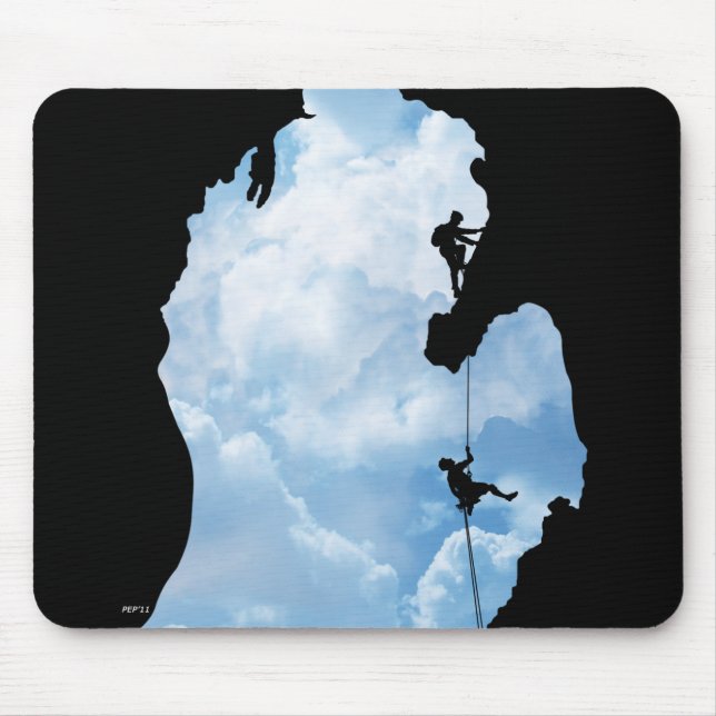 Tapis De Souris Grimpeurs du Michigan (Devant)
