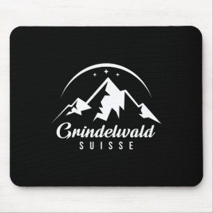 Tapis De Souris Grindelwald Suisse Station de ski Ski Snowboar