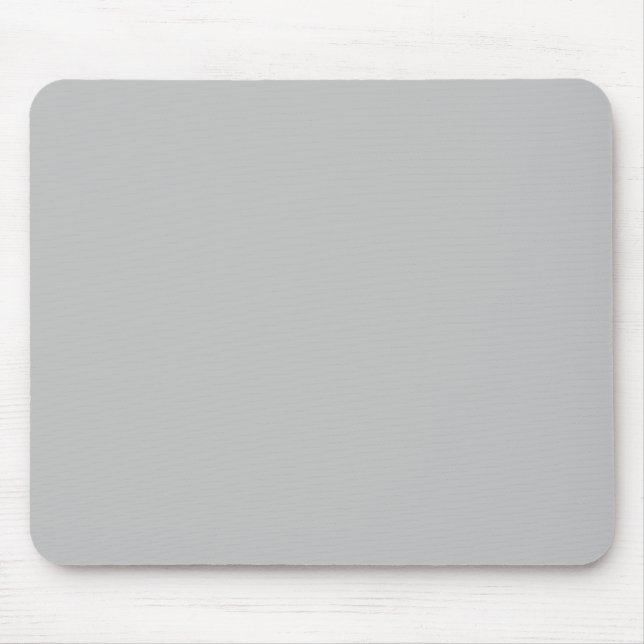 Tapis De Souris Gris clair, Nickel gris (Devant)