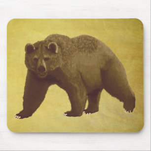 Tapis De Souris Grizzly Bear