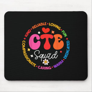 Tapis De Souris Groovy Cte Squad Prof Back To School Enseignants 