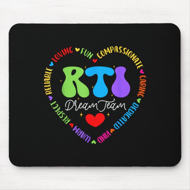 Tapis De Souris Groovy Rti Dream Team T Resnse Intervention Squad  (Devant)