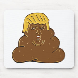Tapis De Souris Grosse dunette d'Emoji d'atout