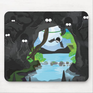 Tapis De Souris Grotte aux chauves-souris