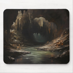 Tapis De Souris Grotte de l'Imaginaire foncé