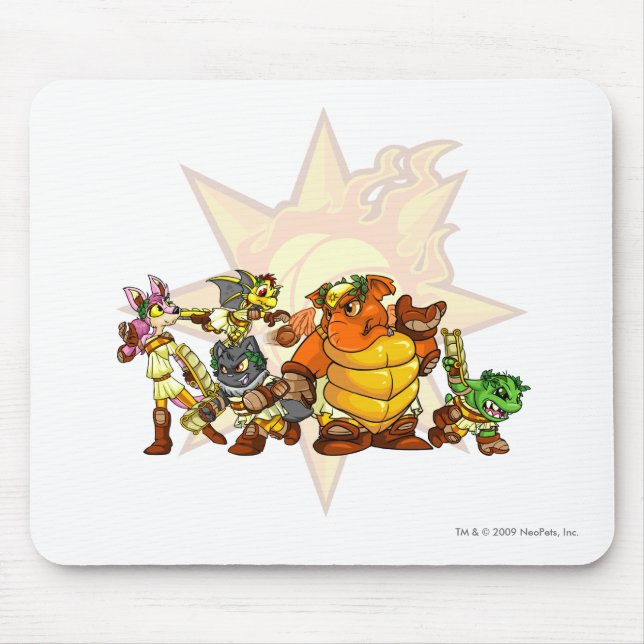 Tapis De Souris Groupe d'Altador d'équipe (Devant)