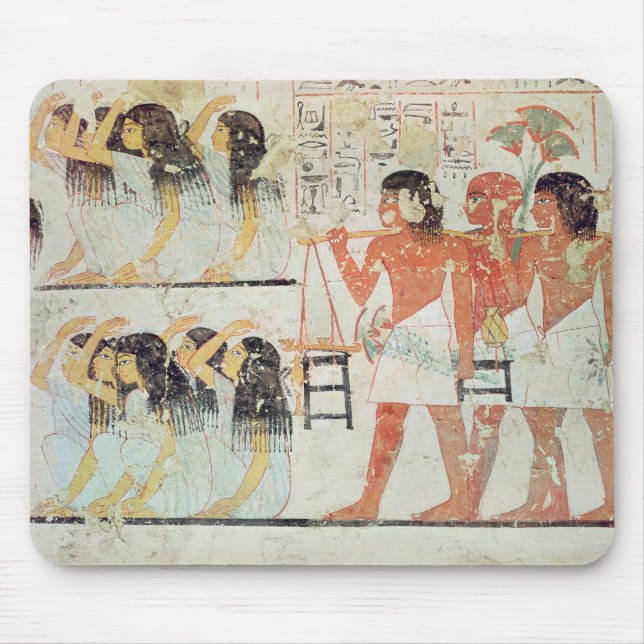 Tapis De Souris Groupe de personnes en deuil dans la procession (Devant)