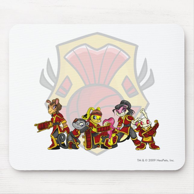Tapis De Souris Groupe de Shenkuu d'équipe (Devant)